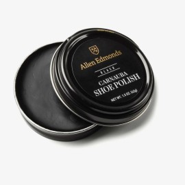 Allen Edmonds Premium Carnauba Luxury Shoe Polish Black 1.5oz tin NEW USA