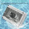 Surface-Mounted Fuse Box, 1 Row, IP65, Surface-Mounted Junction Box with