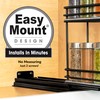 LYNK PROFESSIONAL® Pull Out Spice Rack Organizer for Inside Kitchen