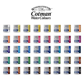 Winsor and Newton Cotman Half Pan Cadmium Yellow Hue