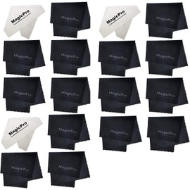 Lampat Microfiber Cloth, Microfiber Cleaning Cloths - for All LCD Screens, Eyeglasses, Sunglasses, Tablets, Lenses, and Other Delicate Surfaces 6x7, 108 Pack