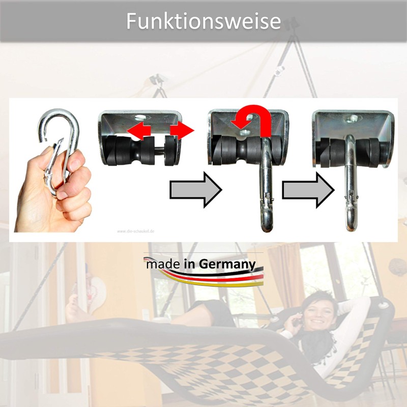 Marathon Roller Joint - Silent Swing Hook and Swing Joint