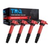 TRQ Performance Ignition Coil Set Compatible with 2006-2012 Mitsubishi Eclipse