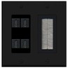 RiteAV - 4 Port HDMI + 1 Brush Wall Plate