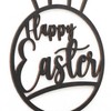 Papierdrachen Wooden Easter Pendant - Wooden Ring Black - Reusable