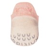 Knitido + Kokoro Pilates Yoga Dance Grip Toe Socks, Carnation