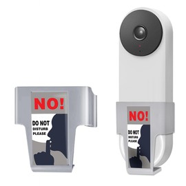 Do Not Disturb Doorbell Cover，ALLICAVER Do Not Ring Doorbell Cover No Soliciting Cover, No More Being Disturbed Doorbell Cover (M)