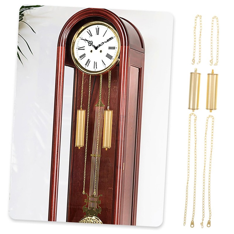 WOONEKY 2 Sets Grandfather Clock Decorative Hammer Heavy Duty Clock