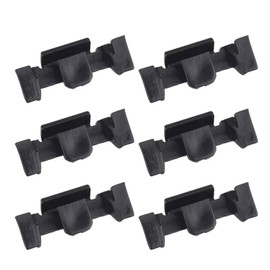 Xiciki 6 Piece Set of Car Front Headlight Trim Clips for Mini Cooper R55, R56, R60, F55, and F56, Ideal for Auto Replacement and Trim Accessory Needs