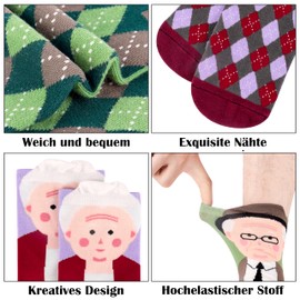 Merclix Grandma and Grandpa Gifts Socks Christmas Gifts for Grandma and Grandpa for Birth Gift Grandma and Grandpa Christmas Gift for Grandma and Grandpa Gifts Grandma and Grandpa Christmas