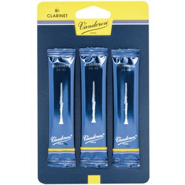 VANDOREN Reeds Clarinet Bb 3 Traditional (3 Pack)