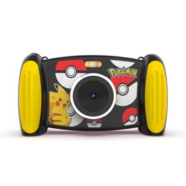 Accutime POKC3000 Interactive Children's Camera Pokémon, 5MP Photo, 1080p Video Resolution, 4x Zoom, 5 Fun Filters & Special Effects, 2-in-1 Screen, with Micro SD Card, Camera for Boys and Girls