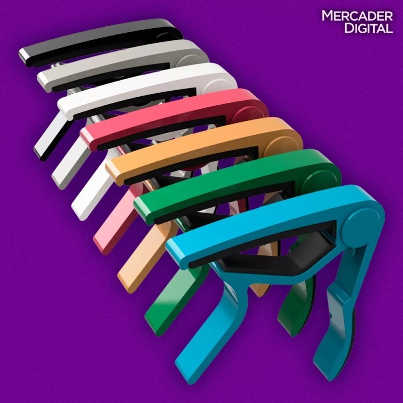 Mercader Digital Capo Para Instrumentos De Cuerda / Guitarra /