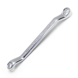 Utoolmart Double Box End Ratcheting Wrench, 8mm x 10mm, 145mm Length, Chrome Vanadium Steel, Polished Finish