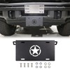 Front License Plate Frame for Ford Bronco 2021-2024 Aluminum Alloy