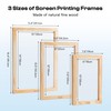 Caydo 57 Pieces All-in-One Screen Printing Kit with 3 Sizes
