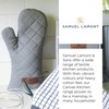 Samuel Lamont Oven Gauntlet Gloves - Premium Heat-Resistant Canvas Oven