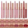 URQT Set De Maquillaje De Labios Nude De 12 Piezas