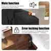 HARDROCK Biometric Slider Gun Safe for Handgun,Hidden Fingerprint Gun Safe