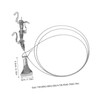 COHEALI 2 Set Heavy Duty Picture Hanging Wire Kit Adjustable