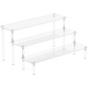 Aredpoook Acrylic Display Risers, 3 Tier Perfume Organizer Stand 12"