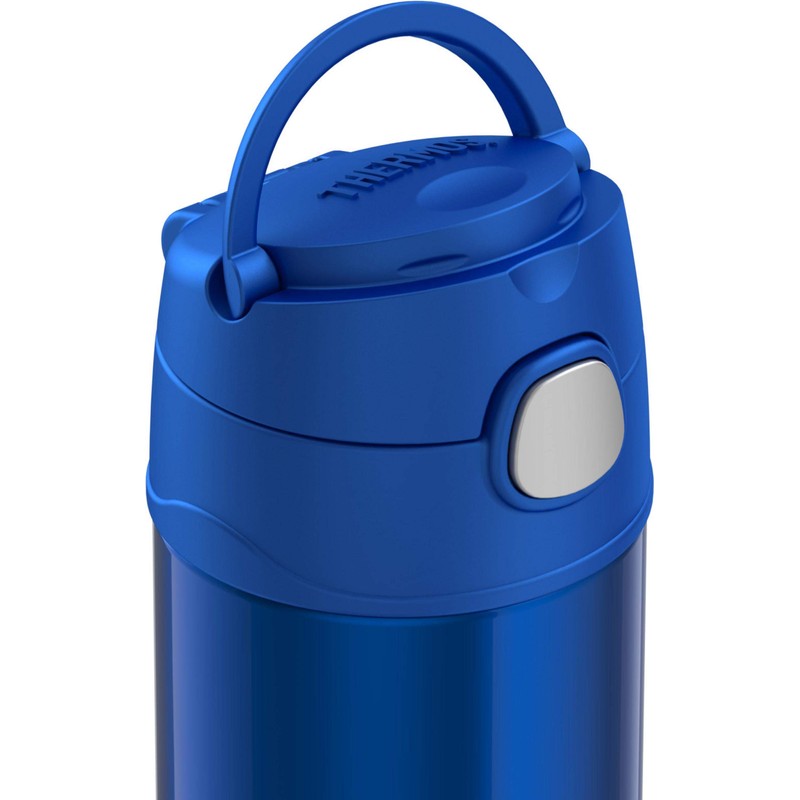 Thermos FUNtainer Vacuum Insulated Drink Bottle, 355 Milliliters, Blue, F4013BL6AUS