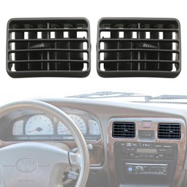 Osompar Center Air Vent Compatible with Toyota 4Runner Tacoma 1996 1997 1998 1999 2000 2001 2002 Replaces 55063-35030 Center Dash Air Vent Dashboard Fresh Air Grille 2PCS