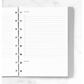 Filofax Minimal to Do Notebook Refill - A5,White