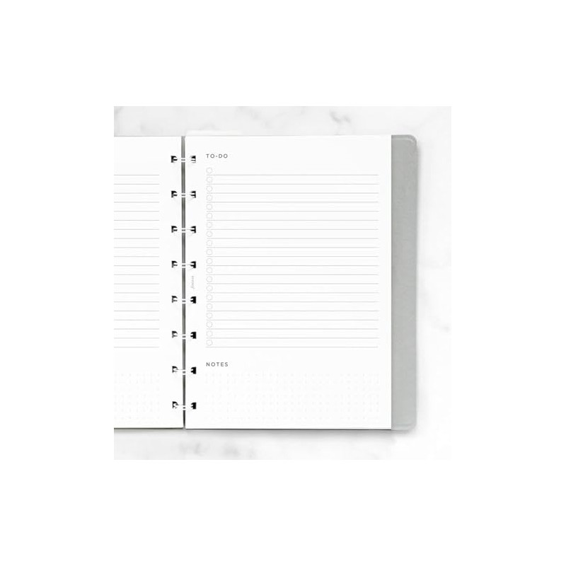 Filofax Minimal to Do Notebook Refill - A5,White