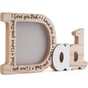 Dad Photo Frame – I Love You Dad Wooden Daddy