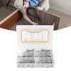 200PCS Round Head Cross Screws 304 Stainless Steel Self Drilling