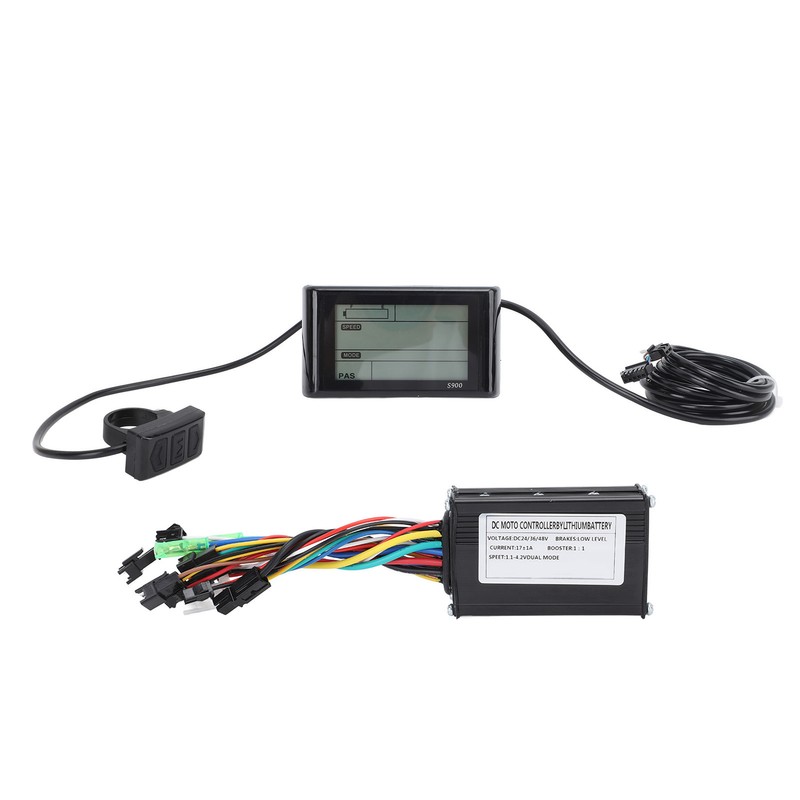 36V 48V Electric Bike Conversion Kit 17A 3 Mode Controller