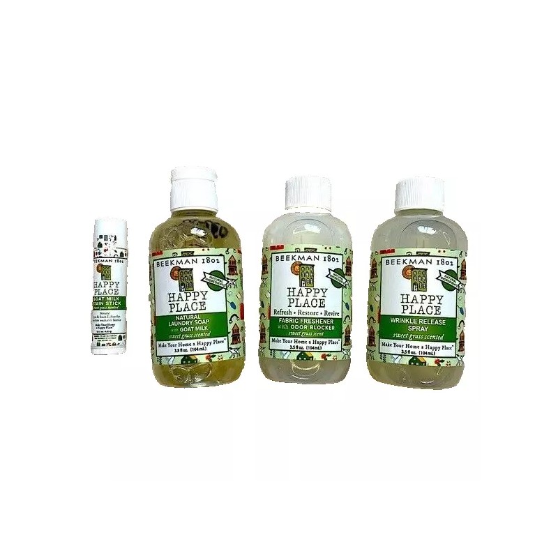 Beekman 1802 Happy Place 5-Piece Laundry Kit - Sweet Grass