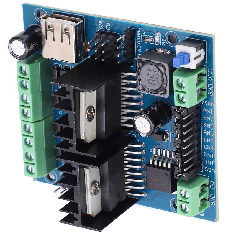 L298N Driver Module 4‑Channel Smart Auto Motor Driving Board Electronic