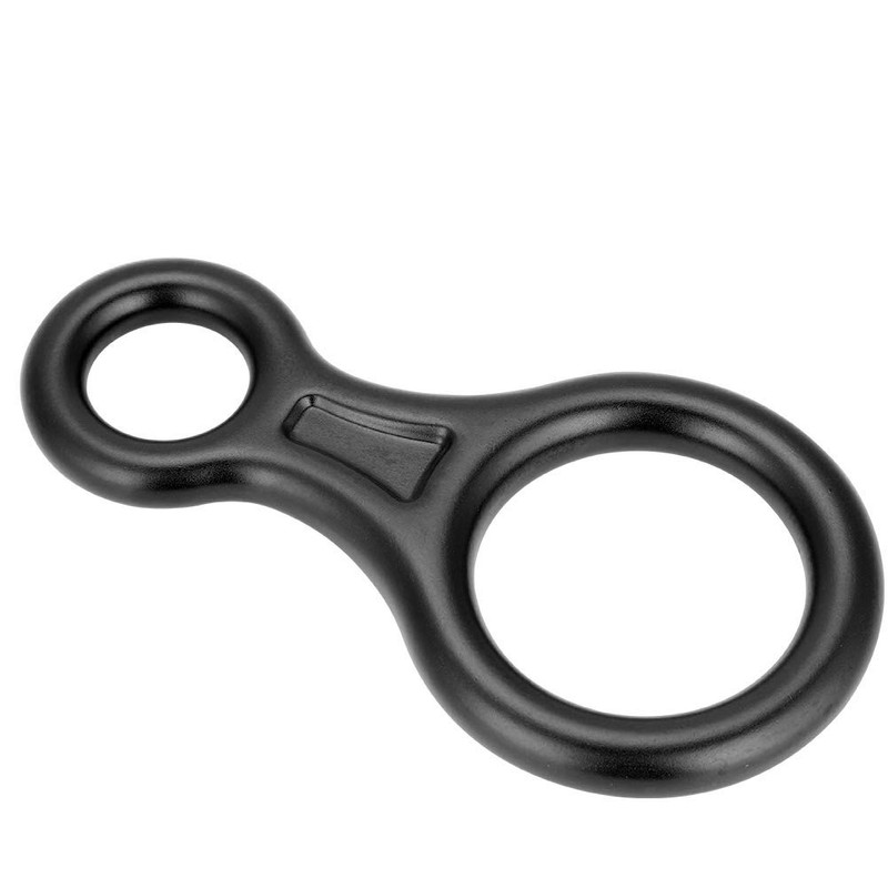 Climbing Rappel, Aluminum Alloy Peak Rescue Terminal 8 Descender Belaying