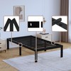 SHOANED Twin Metal Bed Frame - 14 Inch Tall Heavy