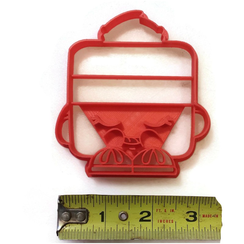 Things4thinkers Shopkins Le'Quorice Cookie Cutter Fondant Cutter