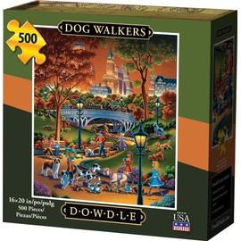 Dowdle Jigsaw Puzzle - Dog Walkers - 500 Piece