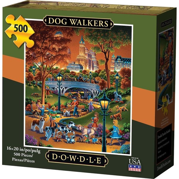 Dowdle Jigsaw Puzzle - Dog Walkers - 500 Piece