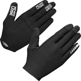 GripGrab Aerolite InsideGrip Long Finger Professional MTB Gloves, Unpadded, Non-Slip, Full Finger Cycling Gloves, XL