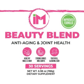 IM Beauty Pack – IM Resveratrol & IM Beauty Blend Collagen with Hyaluronic Acid & Vitamin B6 | Skin, Hair & Anti-Aging Support