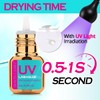 Eyelash Extension UV Eyelash Glue 1 Sec Quick Dry Strong