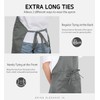 Syntus 2 Pack Adjustable Bib Apron Waterdrop Resistant with 2