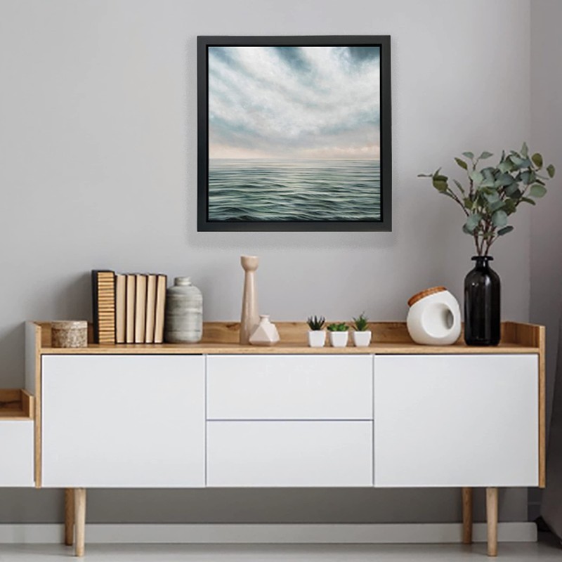 Ampersand Float Frame 2.2cm Thin 8X10 Black