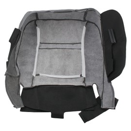 AUTOKAY Gray Bottom Seat Cover Fits for Dodge Ram 1500 2500 Passenger 2006 2007 2008 2009 2010