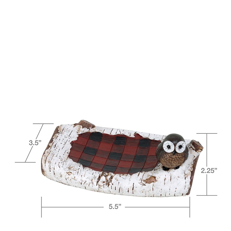 SKL Home Yellowstone Sundance Soap Dish, Brown