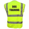 Dog Training, Dog Walker Yellow Hi Viz Vis Vest Reflective