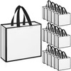 Sweetude 16 Pcs Reusable Gift Goodie Bags with Handles Non