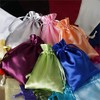 60 pcs 3x4-Inch Dusty Rose Satin Drawstring Bags - Wedding