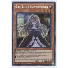Ghost Belle & Haunted Mansion - MP22-EN258 - Prismatic Secret Rare - 1st Edition
